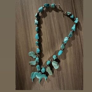 Turquoise Stone Necklace